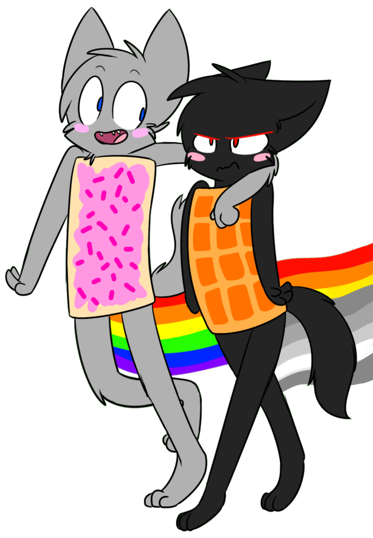 744x1073 Poptart N' Waffle By Rainy Bleu