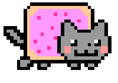 400x280 Transparent Cat Pixel Gif On Gifer