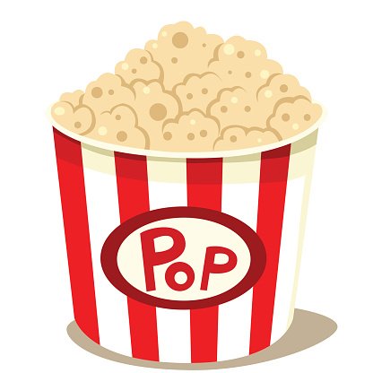 416x416 Illustrator Of Popcorn Premium Clipart