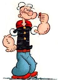 186x256 Popeye Clip Art