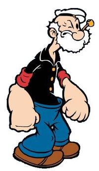 200x343 Clipart Popeye Granny