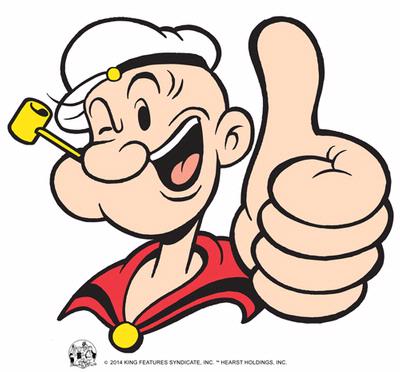 400x372 Clipart De Dibujos De Superheroes Popeye Dracula