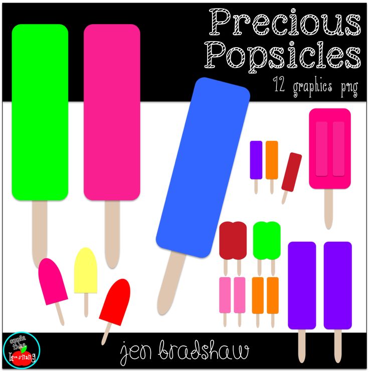 736x740 Popsicle Clipart Divider