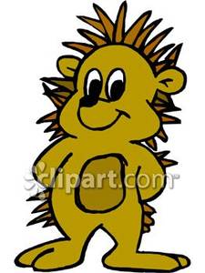 225x300 Cute Cartoon Porcupine Clipart Panda