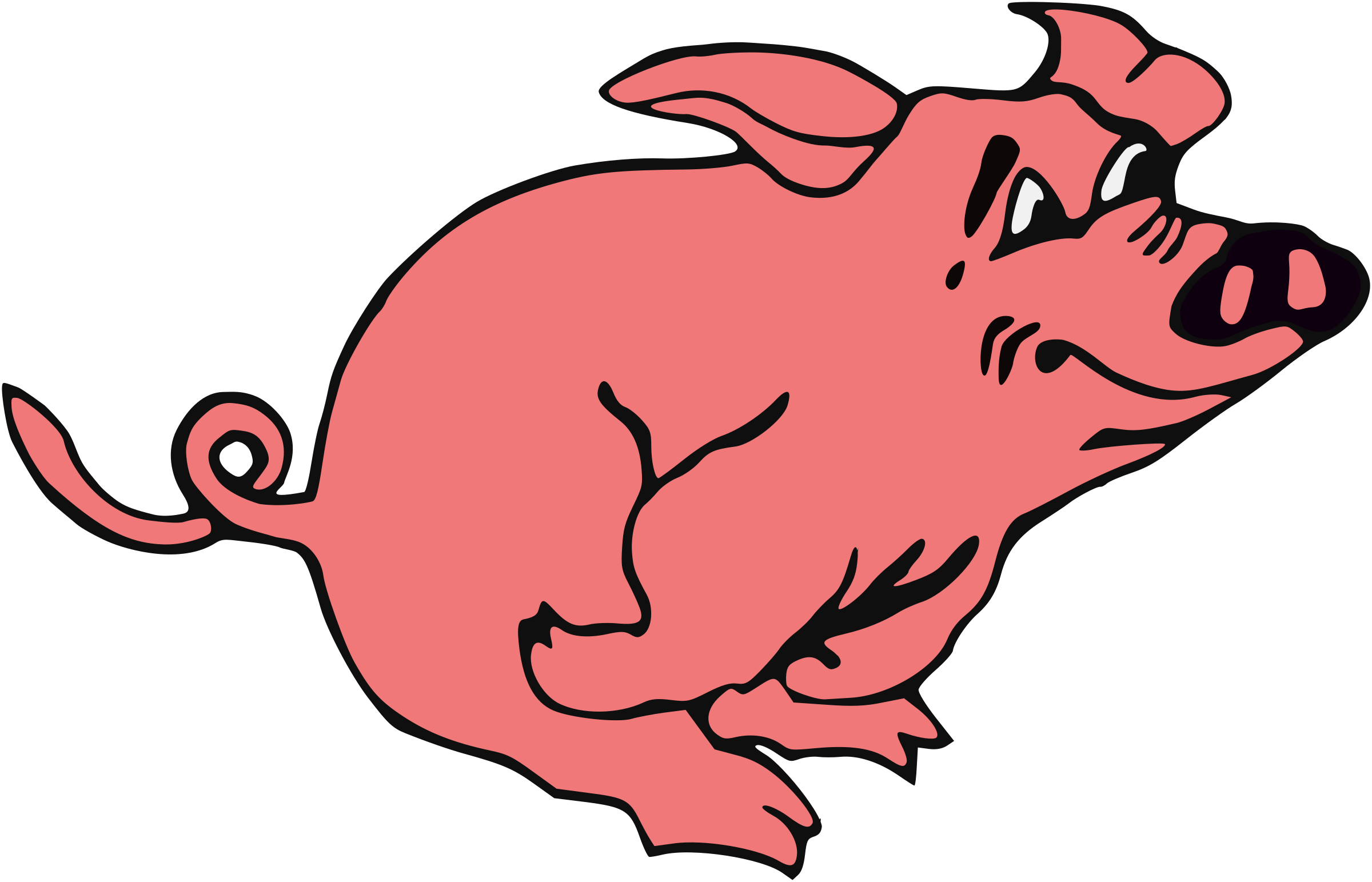 2400x1543 Pig Cartoon Images Clipart Graphics