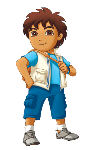 326x482 Cartoon Characters Go Diego Go (Png)