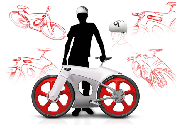 600x424 Porsche 911 Inspired Bike Concept By Designer Bastiaan Kok