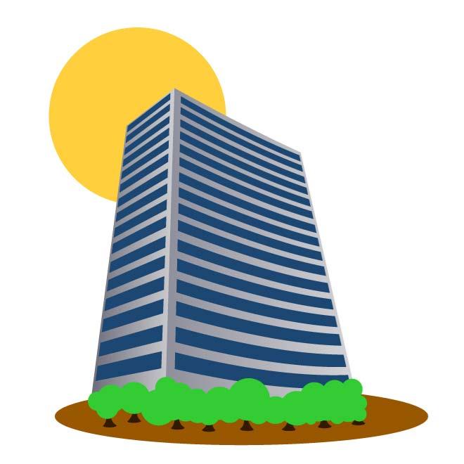 660x660 Building Clipart