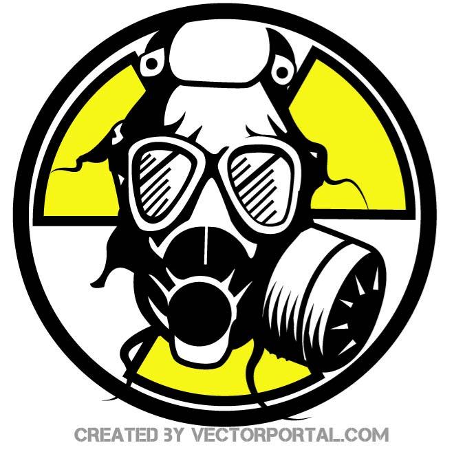 660x660 Gas Mask Vector Clip Art