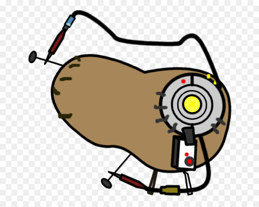 900x720 Portal 2 Glados Video Game Cave Johnson