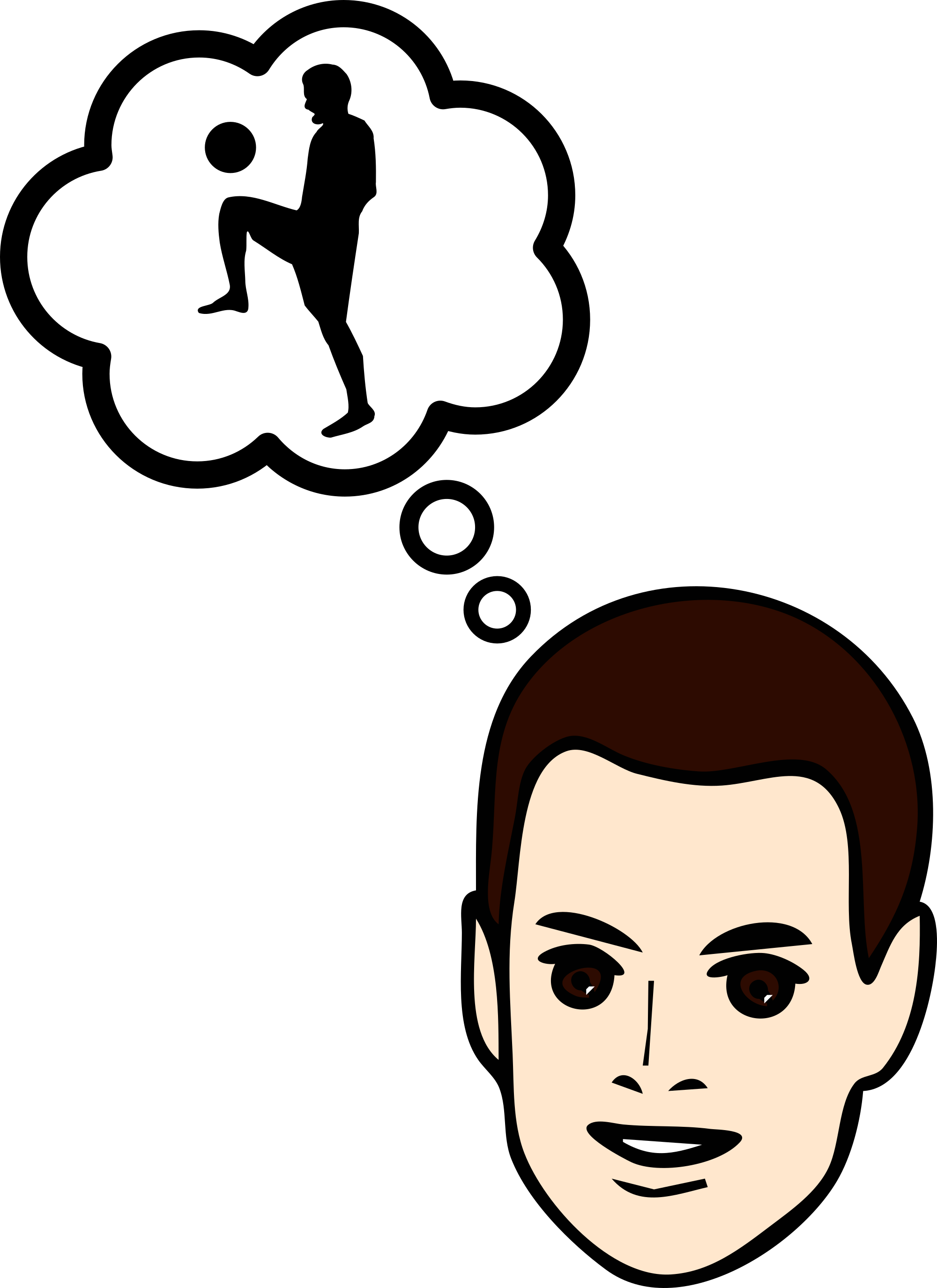 2000x2749 Playing Soccer Clip Art