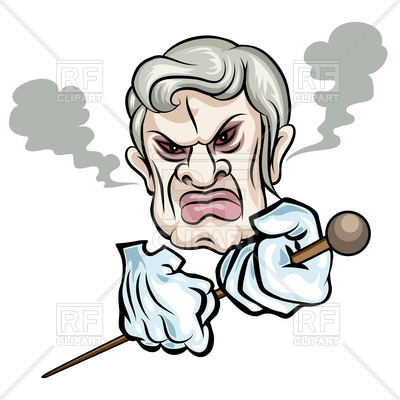 400x400 Angry Man With A Cane