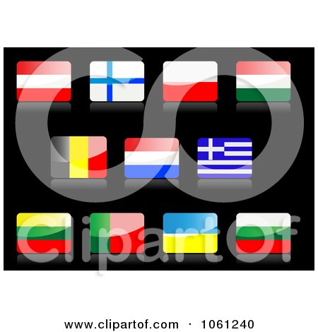 450x470 Royalty Free Vector Clip Art Illustration Of 3d Shiny Austria