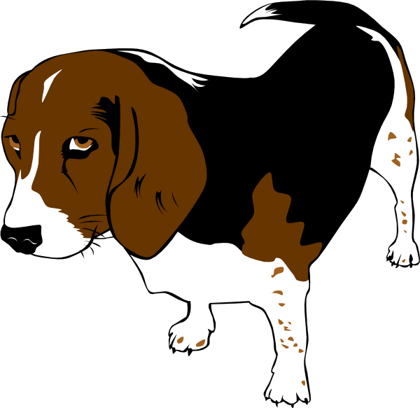 600x583 Image Of Beagle Clipart