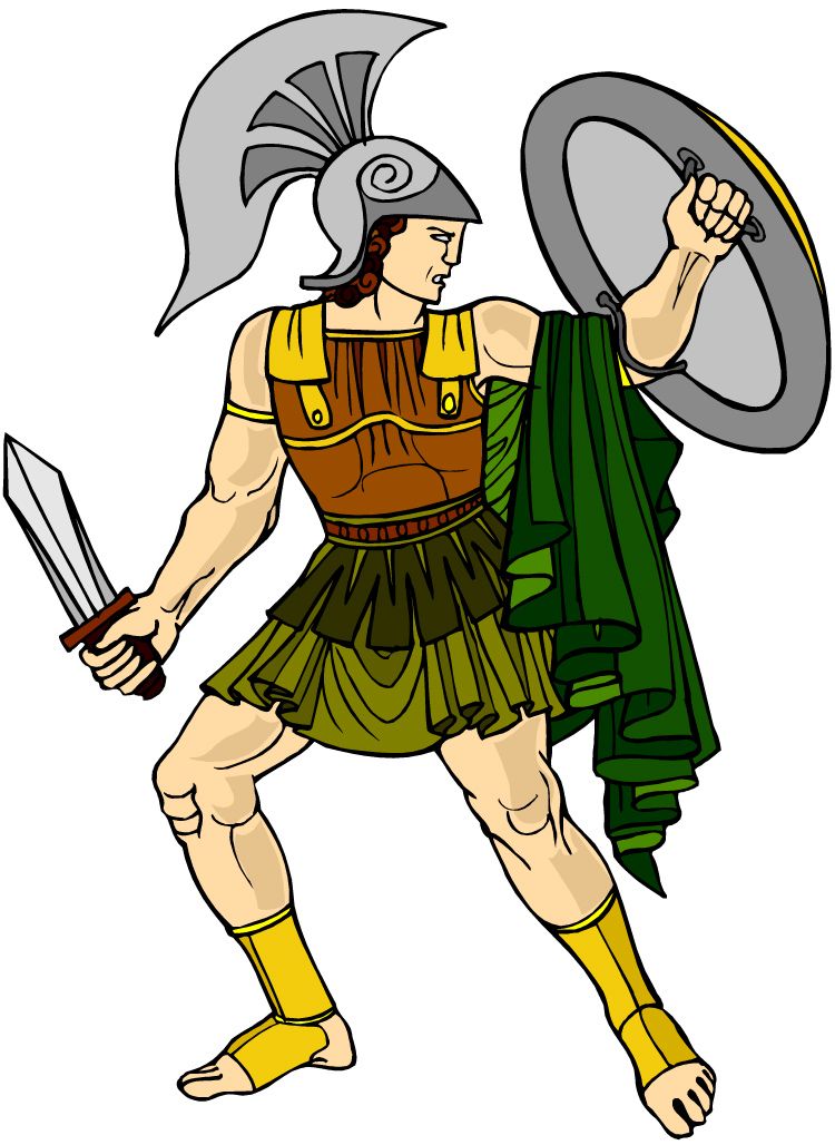 750x1028 God Ares Ancient Greece Clipart
