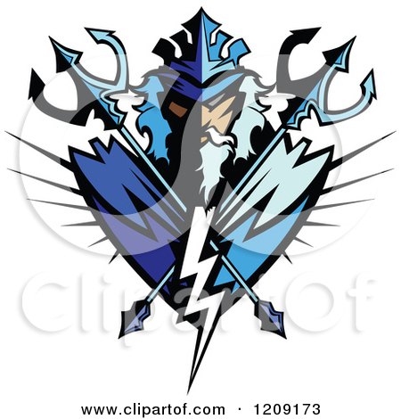 450x470 Royalty Free (Rf) Poseidon Clipart, Illustrations, Vector Graphics