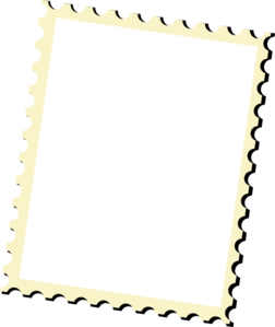 252x299 Postage Stamp Vector Clip Art
