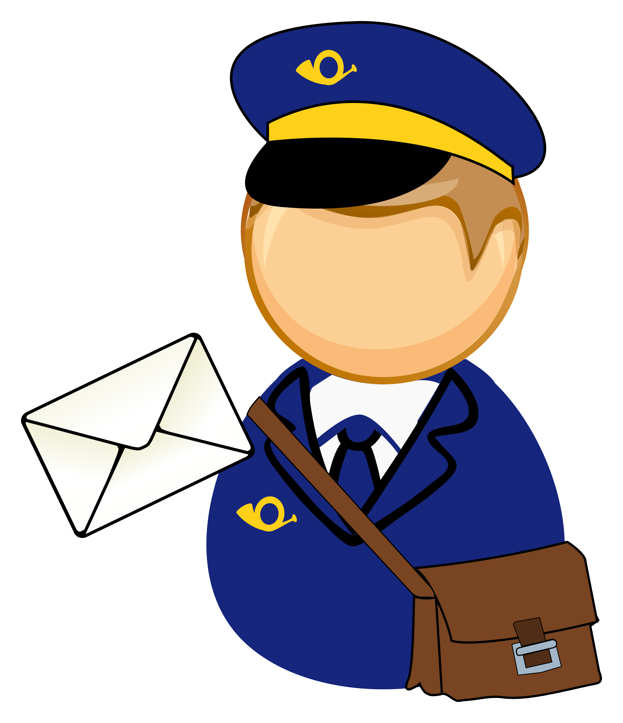2069x2400 Postman Png Image