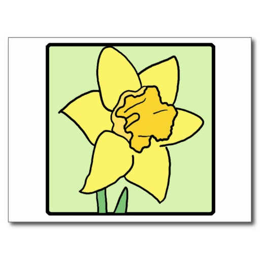 512x512 Cartoon Clip Art Daffodil Clipart Panda