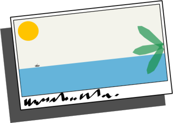 600x428 Postcard Vector Clip Art Clipart Panda