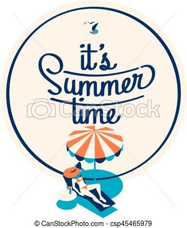 385x470 Summer Holiday And Summer Camp Poster. Traveling Template