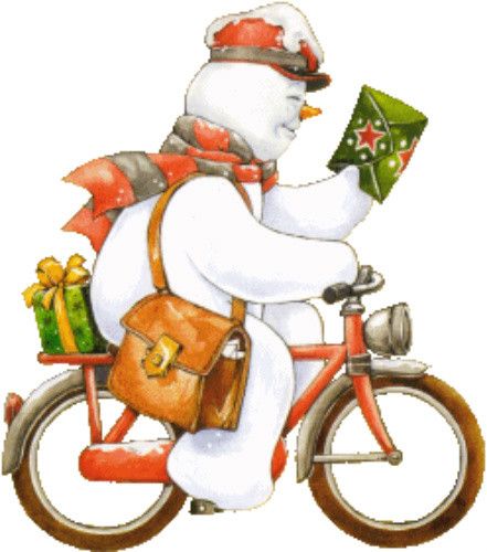 441x500 Snow Postman Snowman Photos Snow, Snowman And Clip Art