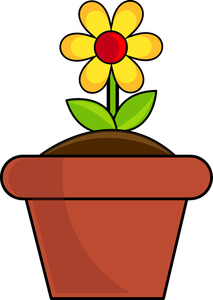 213x300 Pictures Clip Art Of Flower Pots,