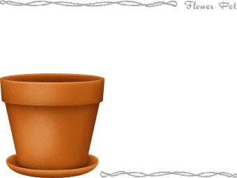 340x255 Pot Plant Clipart Art