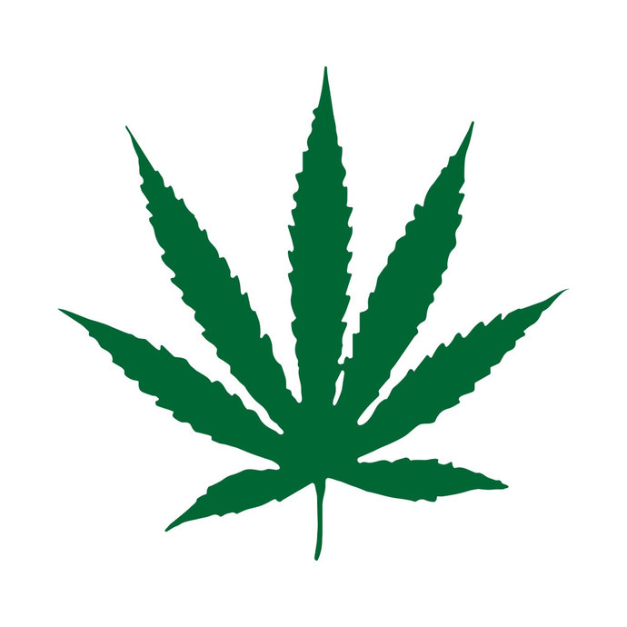 690x690 Pot Leaf Weed Cannabis Graphics Design Svg By Vectordesign On Zibbet
