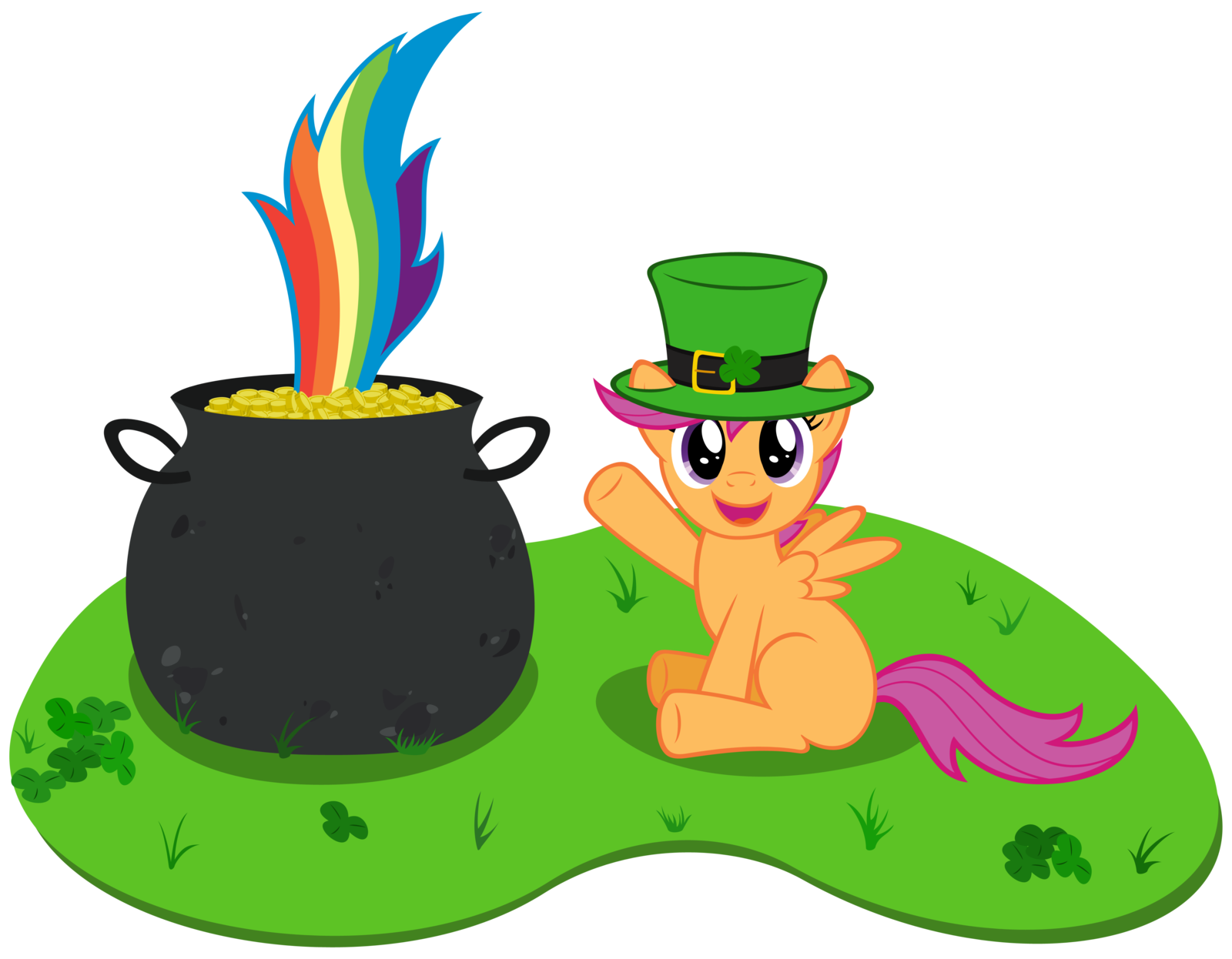 1600x1246 Pot Of Gold