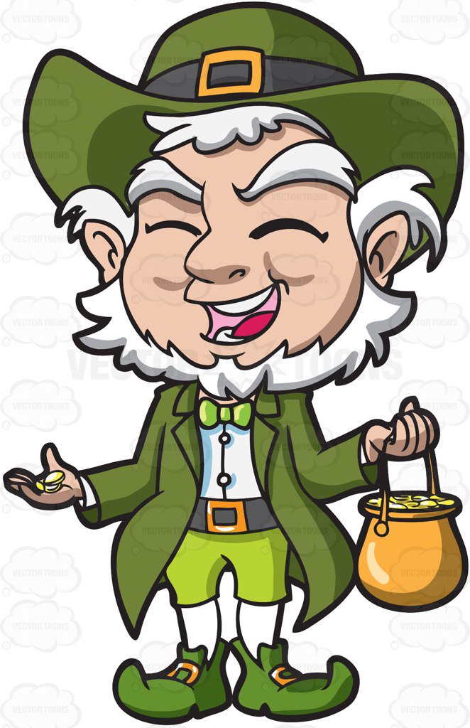 662x1024 Leprechaun Clipart Vector Toons