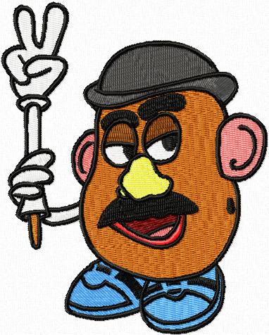 382x476 Potato Head Clipart