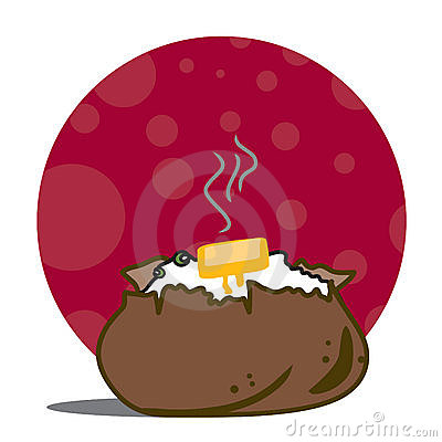 400x400 Potato Clipart Baked Potato