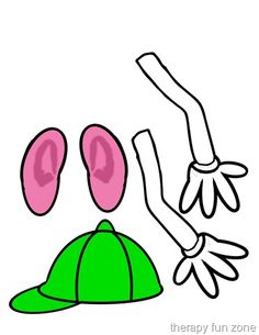 236x305 Potato Head Cut Out Templates Cut Out These Shapes, Then Add