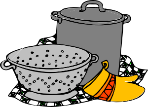 300x217 Cooking Pans Glove Clip Art