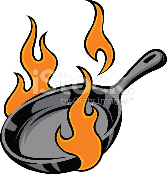 535x556 Hot Pan Clipart