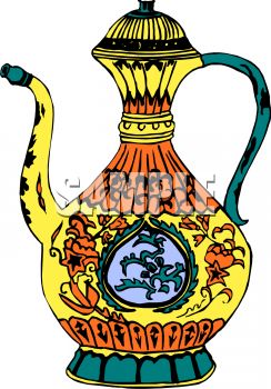 244x350 Elaborate Oil Pitcher