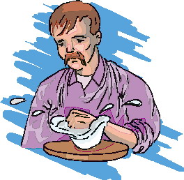 264x258 Making Pottery Clip Art