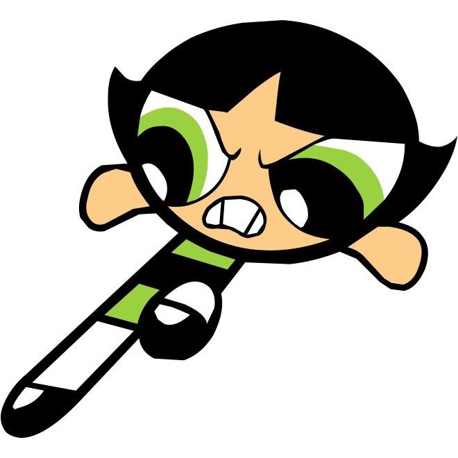 660x660 Free Vector Power Puff Girl Cartoon Character Httpwww.cgvector