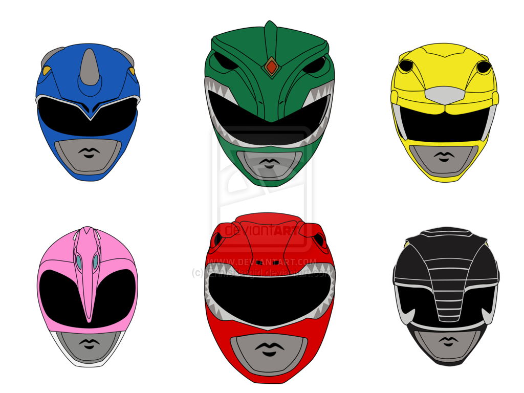1024x768 Power Ranger Helmet Template