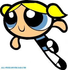 225x231 Bubbles 001 Powerpuff Girls Free Vector 4vector