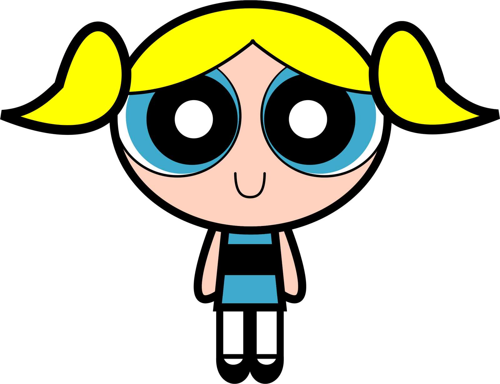 1600x1227 Powerpuff Girls Clipart Blue