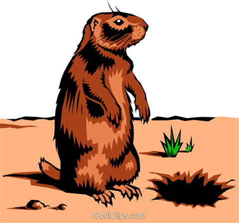 480x448 Gopher Royalty Free Vector Clip Art Illustration Anim0222