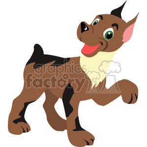 300x300 Royalty Free Dog 014 131898 Clip Art Images, Illustrations