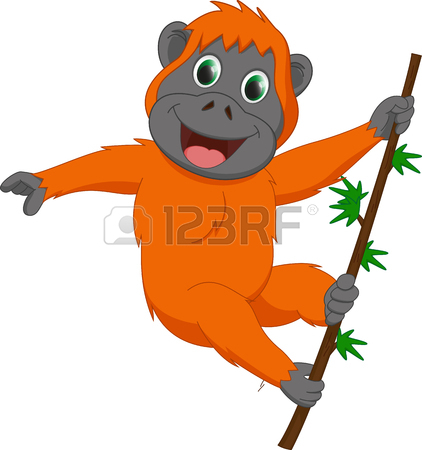 422x450 Orangutan Clip Art