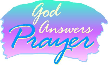 450x273 Printable Religious Clip Art God Answers Prayer