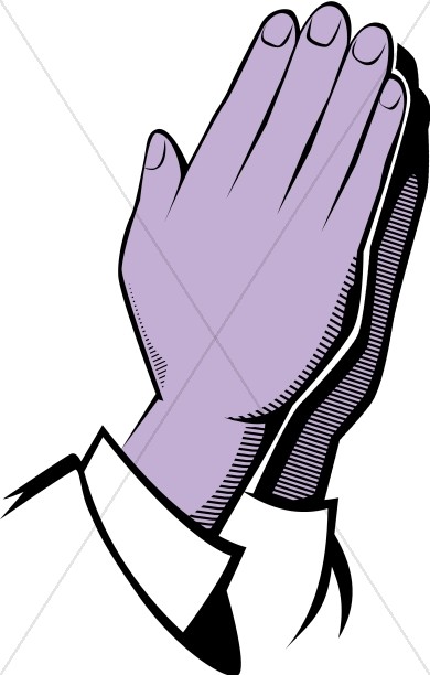 390x612 The Simple Prayer Hands Prayer Clipart