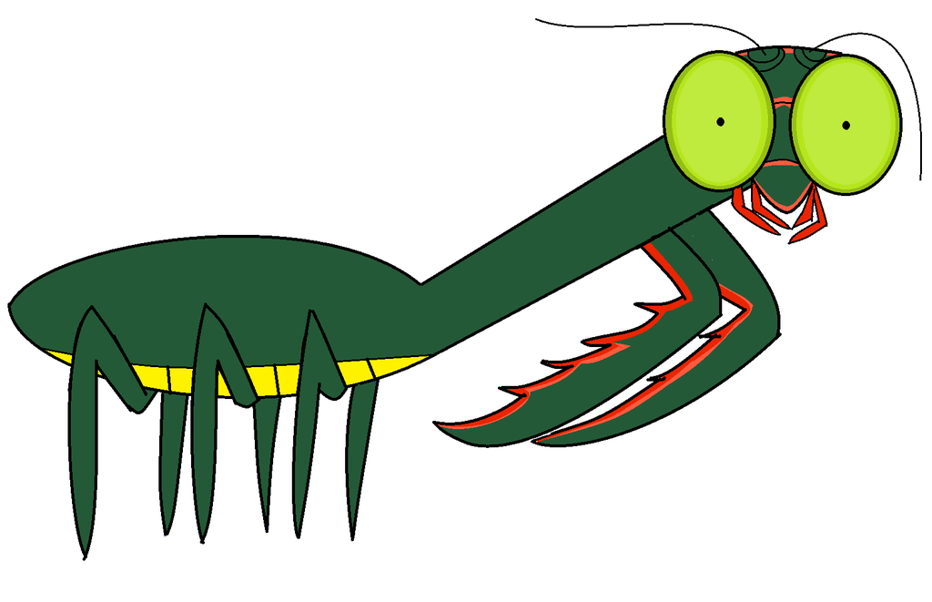 1024x661 Giant Praying Mantis From Goosebumps! By Shreddtn100