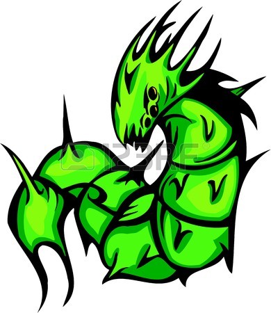 390x450 Predatory Insect Clipart