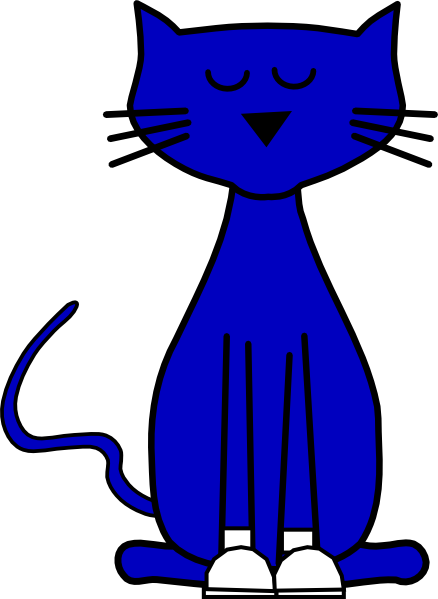 438x599 Pete The Cat Clipart